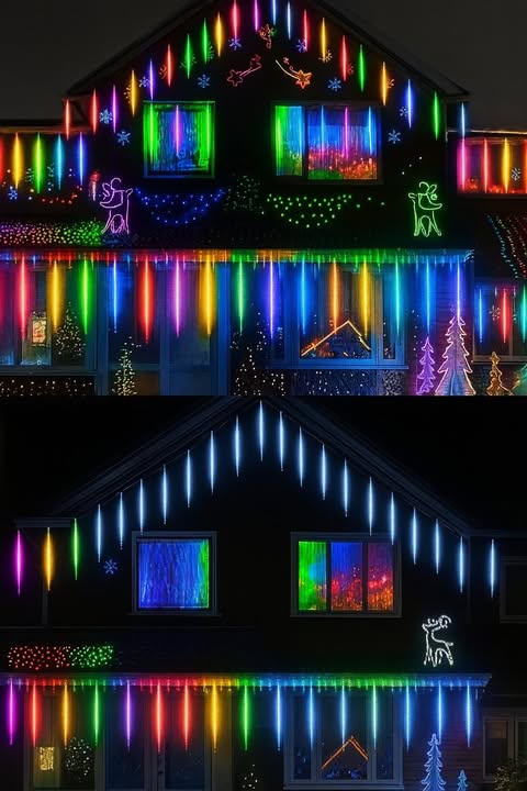 Tubos led Efecto Meteorito