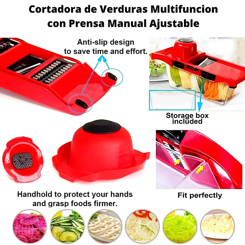 Picador de verduras Multifuncional 10en1